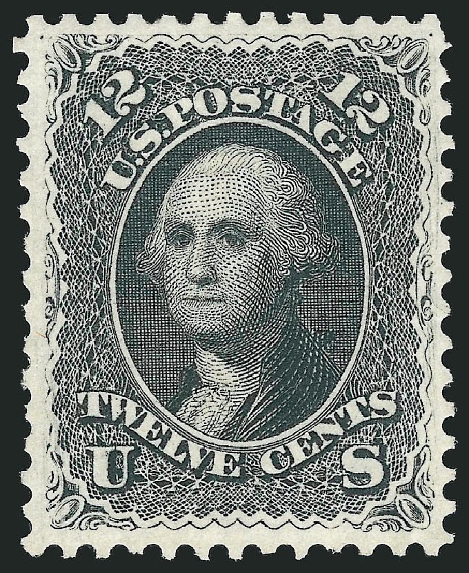 US Stamps Value Scott #69 - 12c 1861 Washington. Robert Siegel Auction Galleries, Sep 2010, Sale 993, Lot 395