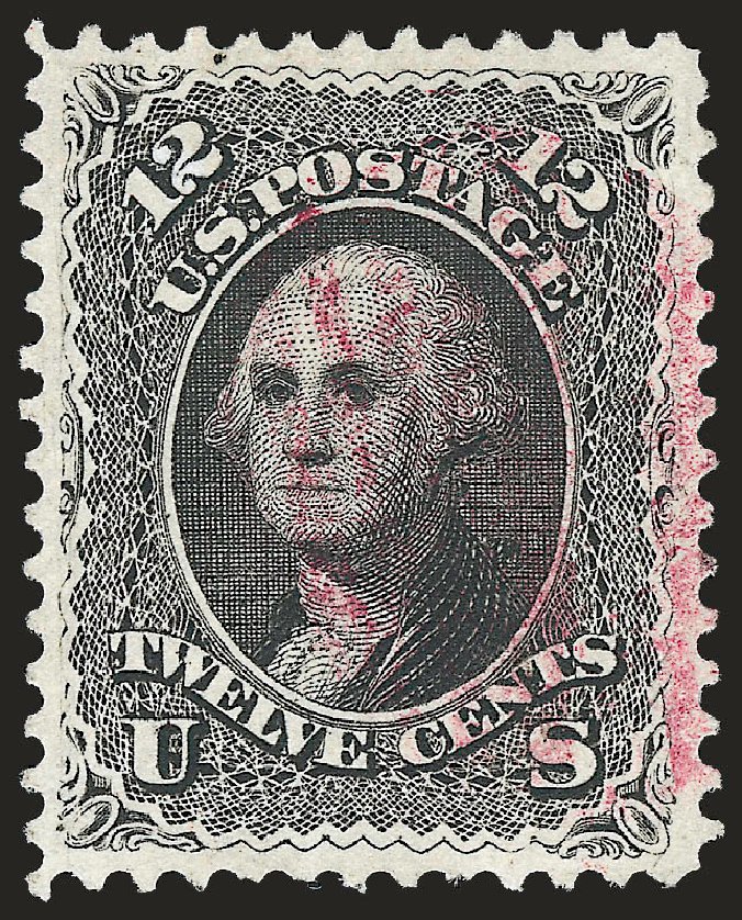 Value of US Stamps Scott # 69 - 12c 1861 Washington. Robert Siegel Auction Galleries, Dec 2008, Sale 967, Lot 4172