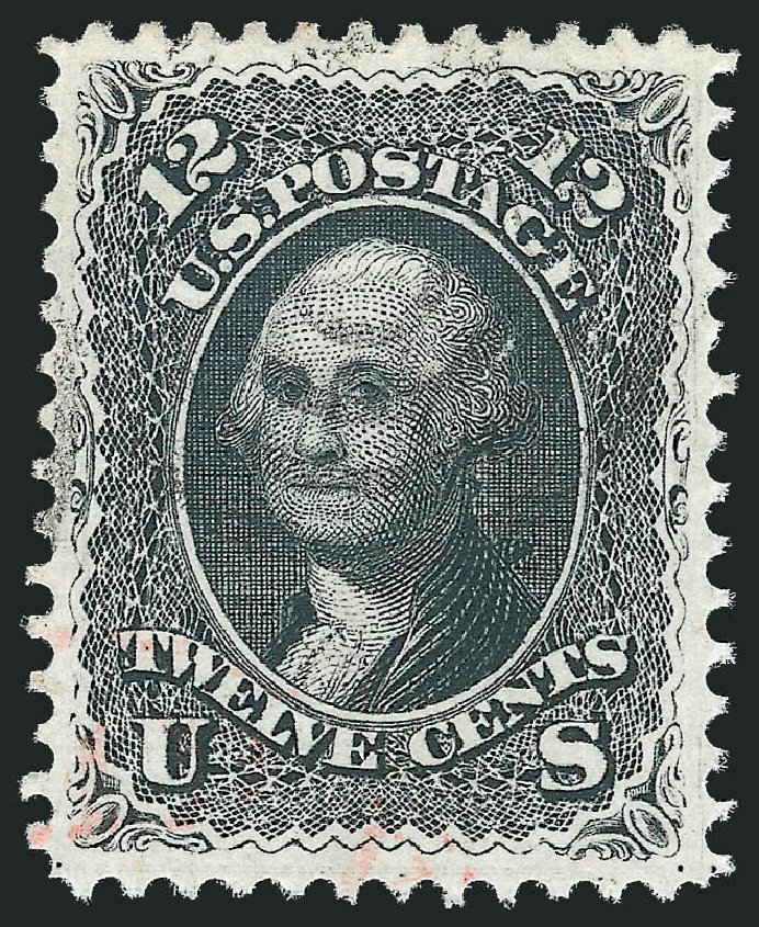 Cost of US Stamp Scott 69: 12c 1861 Washington. Robert Siegel Auction Galleries, Sep 2009, Sale 976, Lot 1332