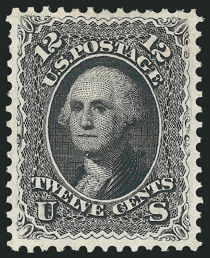 Value of US Stamps Scott Cat. # 69: 1861 12c Washington. Robert Siegel Auction Galleries, Jun 2011, Sale 1011, Lot 443
