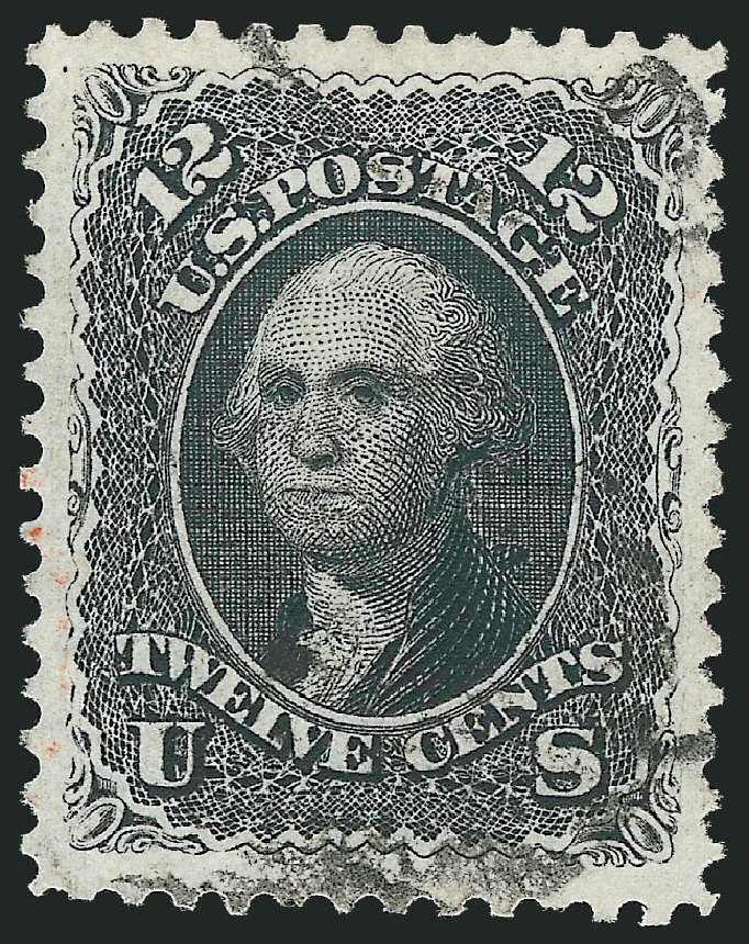 Cost of US Stamps Scott Catalog # 69: 1861 12c Washington. Robert Siegel Auction Galleries, Oct 2012, Sale 1032, Lot 3123