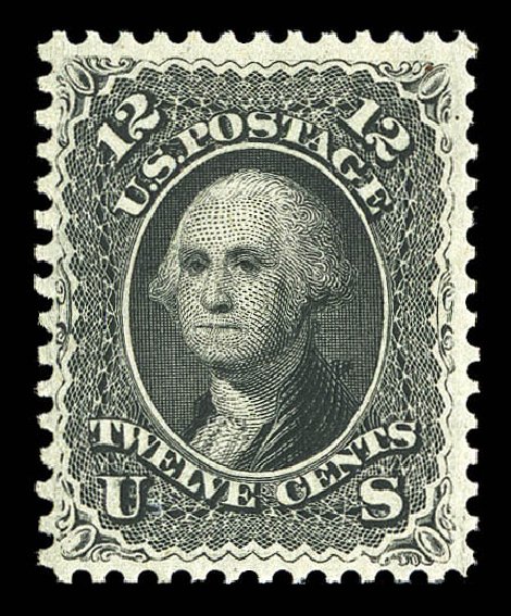 US Stamps Price Scott 69: 12c 1861 Washington. Matthew Bennett International, Sep 2012, Sale 345, Lot 96