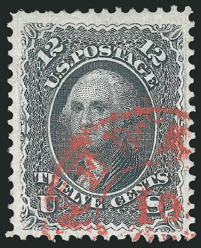Price of US Stamps Scott Cat. 69 - 1861 12c Washington. Robert Siegel Auction Galleries, Oct 2010, Sale 995, Lot 2016