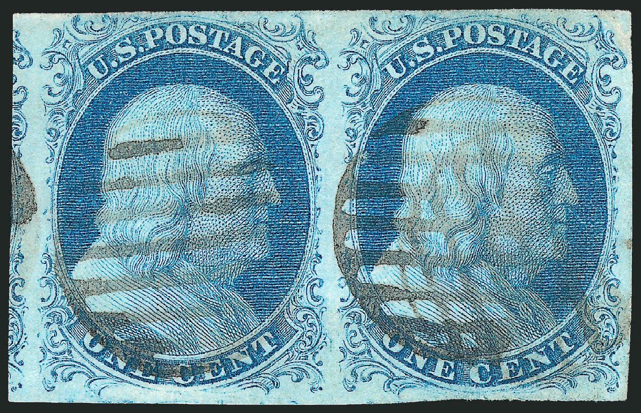Cost of US Stamps Scott Catalog # 7: 1851 1c Franklin. Robert Siegel Auction Galleries, Jul 2013, Sale 1050, Lot 77
