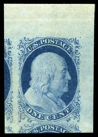Price of US Stamp Scott Catalogue #7 - 1c 1851 Franklin. Matthew Bennett International, Feb 2012, Sale 340, Lot 58