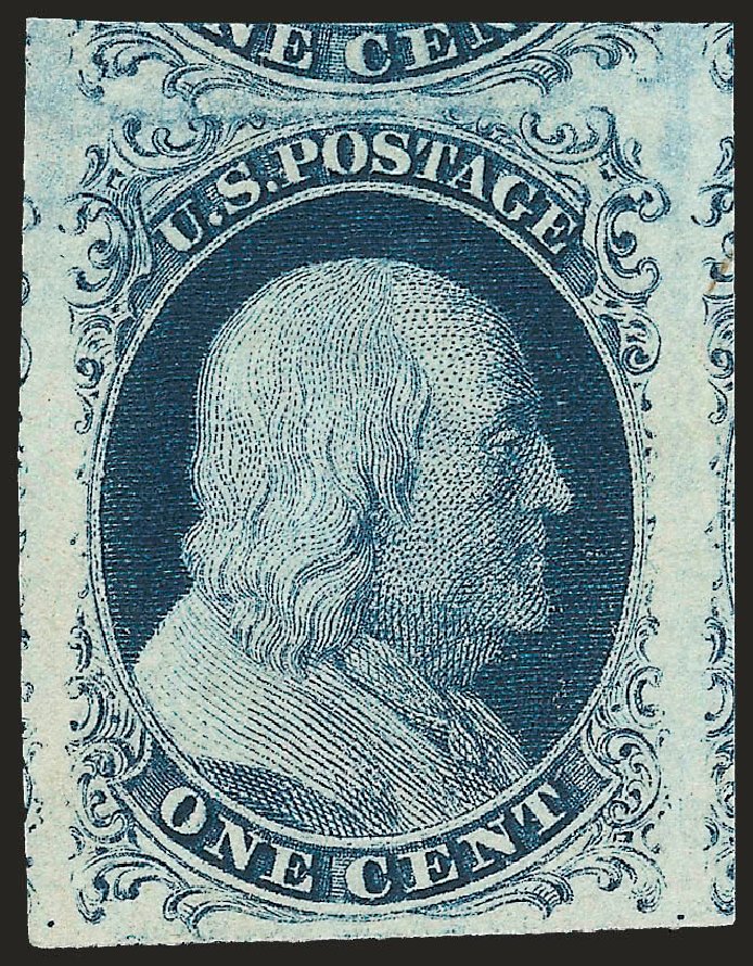 Costs of US Stamps Scott #7: 1851 1c Franklin. Robert Siegel Auction Galleries, Jan 2009, Sale 968, Lot 9