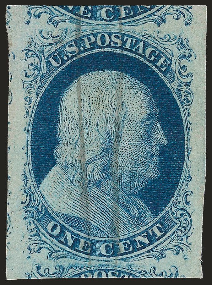 US Stamp Prices Scott Catalogue # 7: 1851 1c Franklin. Robert Siegel Auction Galleries, Jun 2010, Sale 992, Lot 2029
