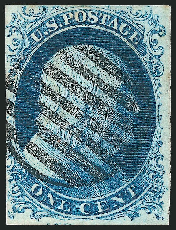 Prices of US Stamp Scott 7 - 1c 1851 Franklin. Robert Siegel Auction Galleries, Sep 2010, Sale 994, Lot 649