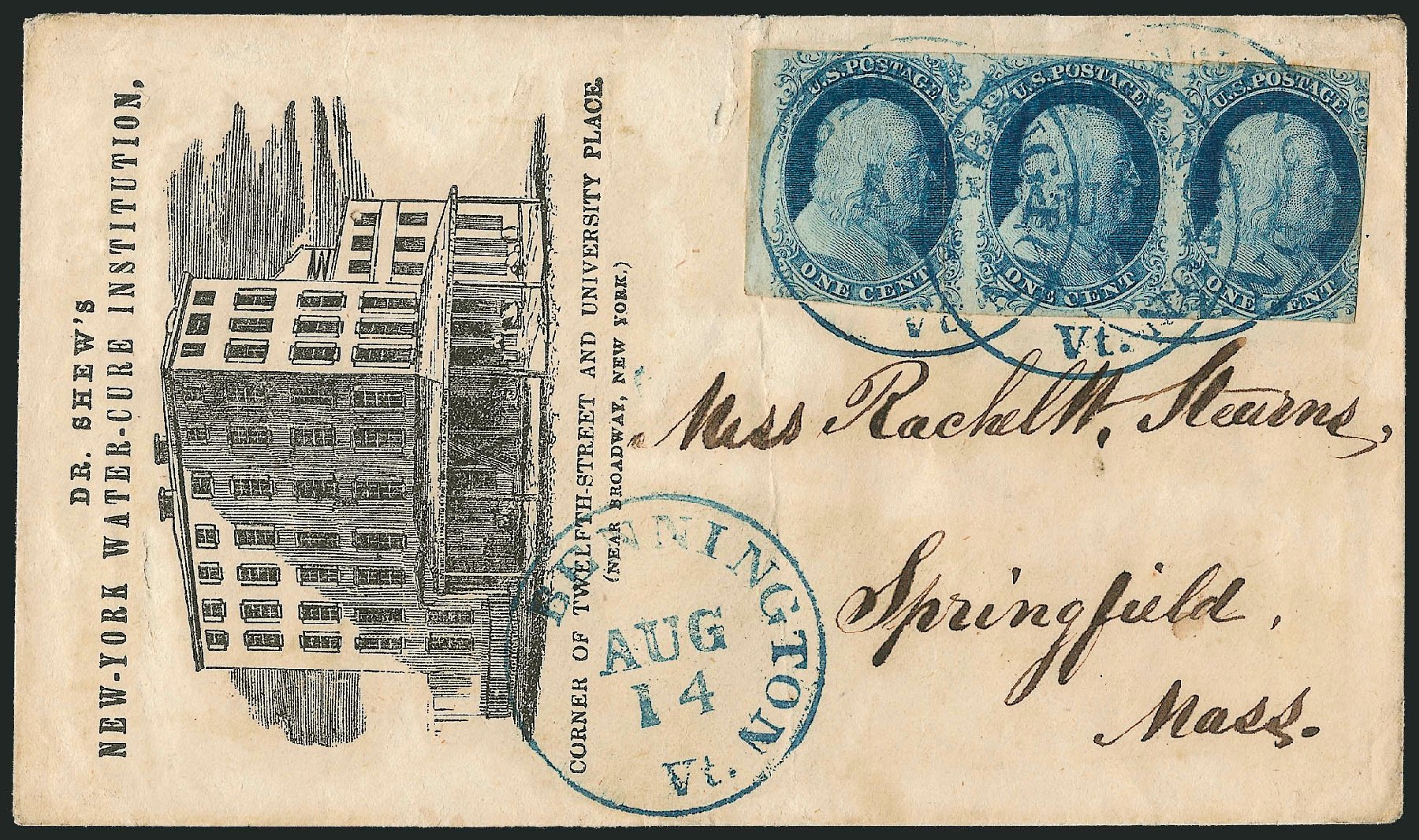 Prices of US Stamp Scott Catalogue #7: 1851 1c Franklin. Robert Siegel Auction Galleries, Sep 2010, Sale 994, Lot 669