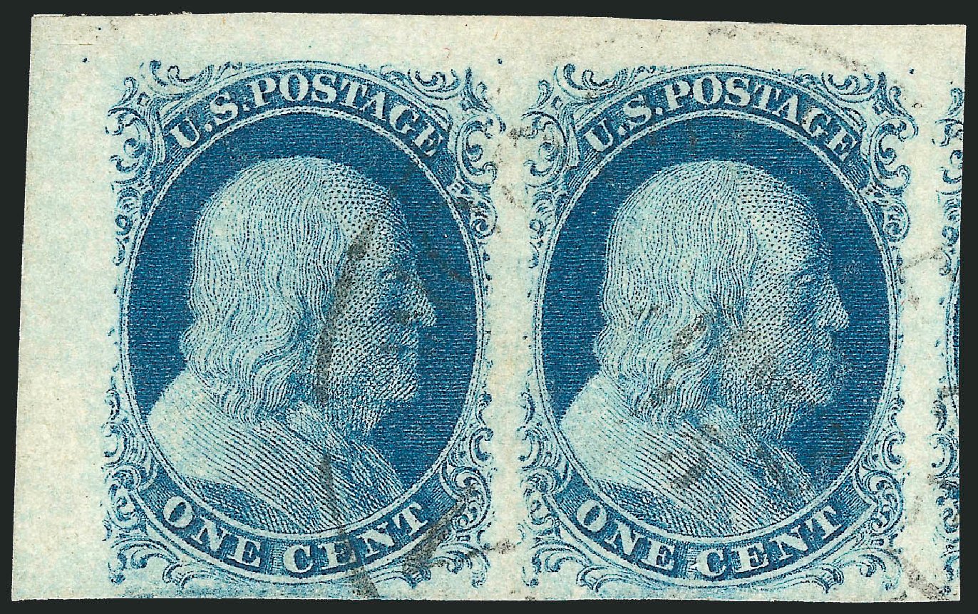 US Stamp Prices Scott Catalogue #7: 1c 1851 Franklin. Robert Siegel Auction Galleries, Dec 2011, Sale 1017, Lot 80