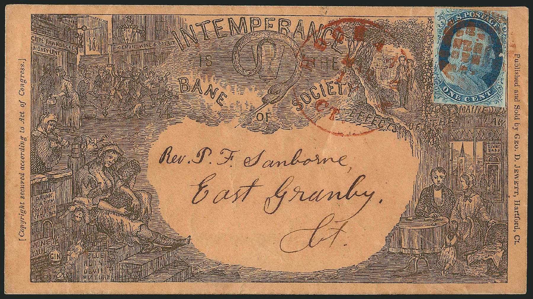US Stamps Value Scott Catalogue 7 - 1851 1c Franklin. Robert Siegel Auction Galleries, Jun 2015, Sale 1105, Lot 2520