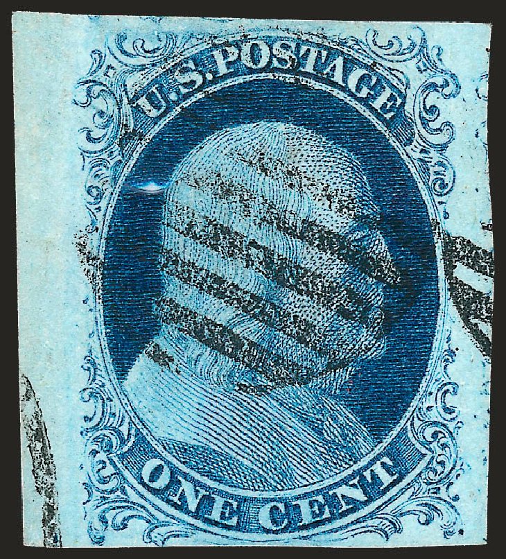 Cost of US Stamp Scott Catalogue 7 - 1851 1c Franklin. Robert Siegel Auction Galleries, Oct 2008, Sale 963, Lot 90