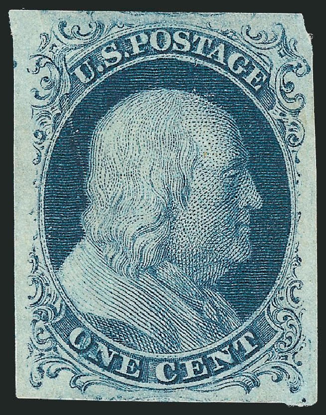 Price of US Stamp Scott #7: 1c 1851 Franklin. Robert Siegel Auction Galleries, Sep 2010, Sale 994, Lot 930