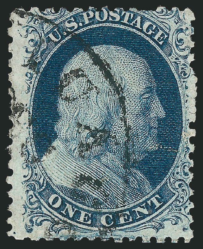 US Stamps Price Scott # 7: 1851 1c Franklin. Robert Siegel Auction Galleries, Mar 2011, Sale 1006, Lot 1054