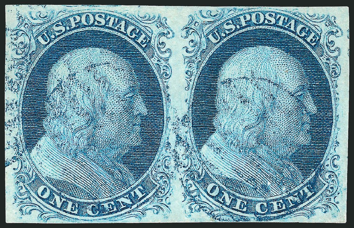 Cost of US Stamp Scott Cat. #7: 1c 1851 Franklin. Robert Siegel Auction Galleries, Sep 2010, Sale 994, Lot 694