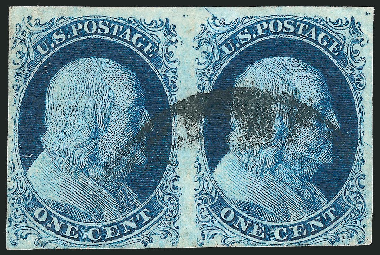 Prices of US Stamps Scott #7: 1851 1c Franklin. Robert Siegel Auction Galleries, Sep 2010, Sale 994, Lot 1015