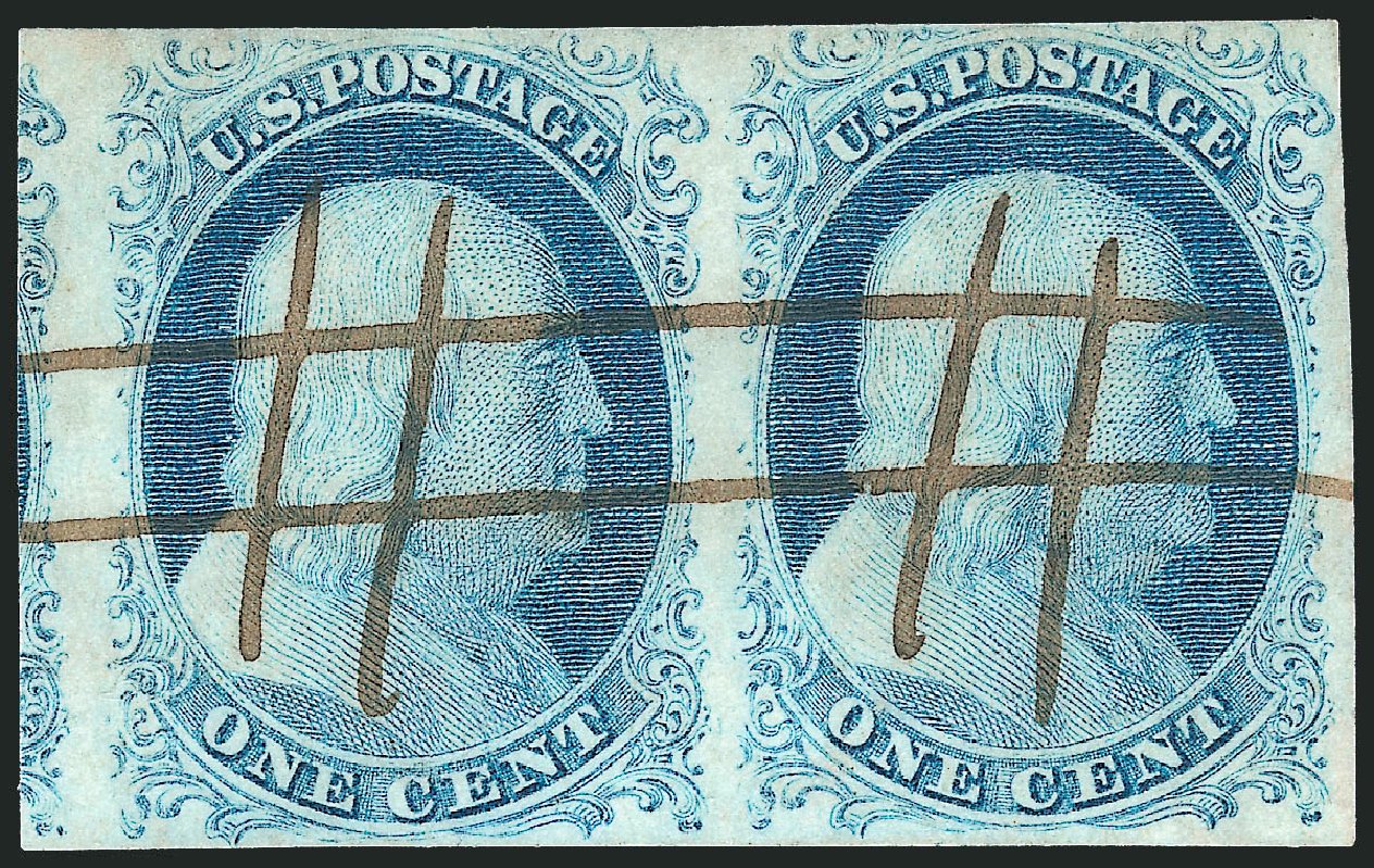Value of US Stamps Scott 7: 1c 1851 Franklin. Robert Siegel Auction Galleries, Sep 2010, Sale 994, Lot 695