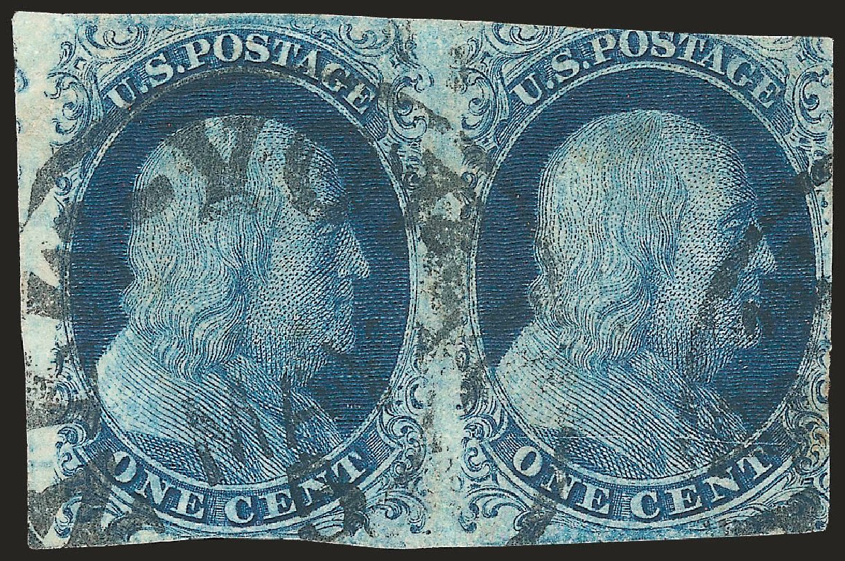 Prices of US Stamp Scott Cat. # 7: 1851 1c Franklin. Robert Siegel Auction Galleries, Apr 2010, Sale 984, Lot 62