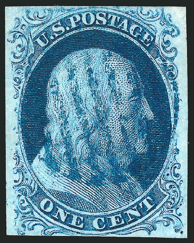 Prices of US Stamps Scott Cat. 7: 1851 1c Franklin. Robert Siegel Auction Galleries, Sep 2010, Sale 994, Lot 682