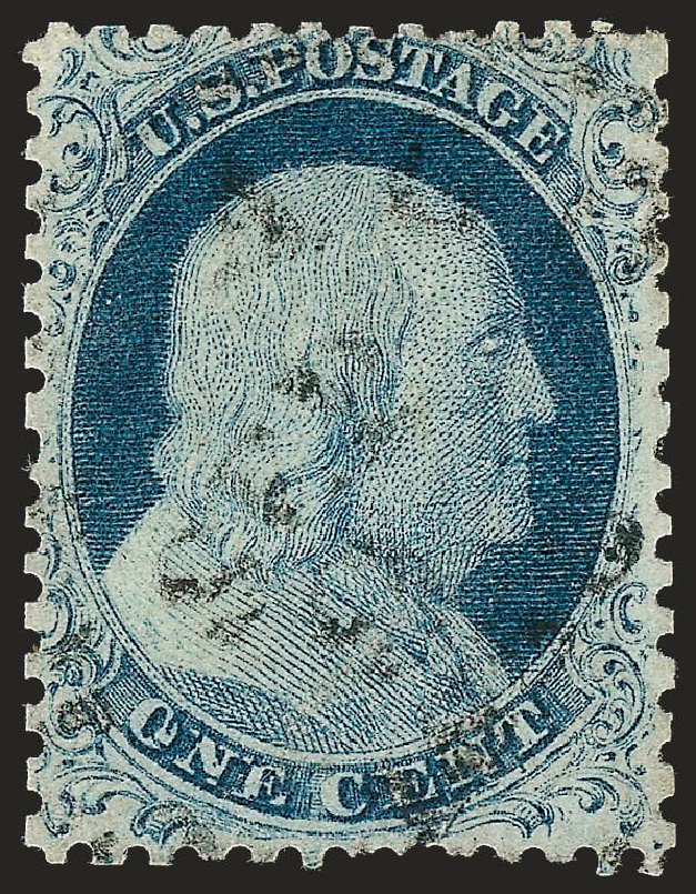 Price of US Stamps Scott # 7: 1c 1851 Franklin. Robert Siegel Auction Galleries, Dec 2008, Sale 964, Lot 173