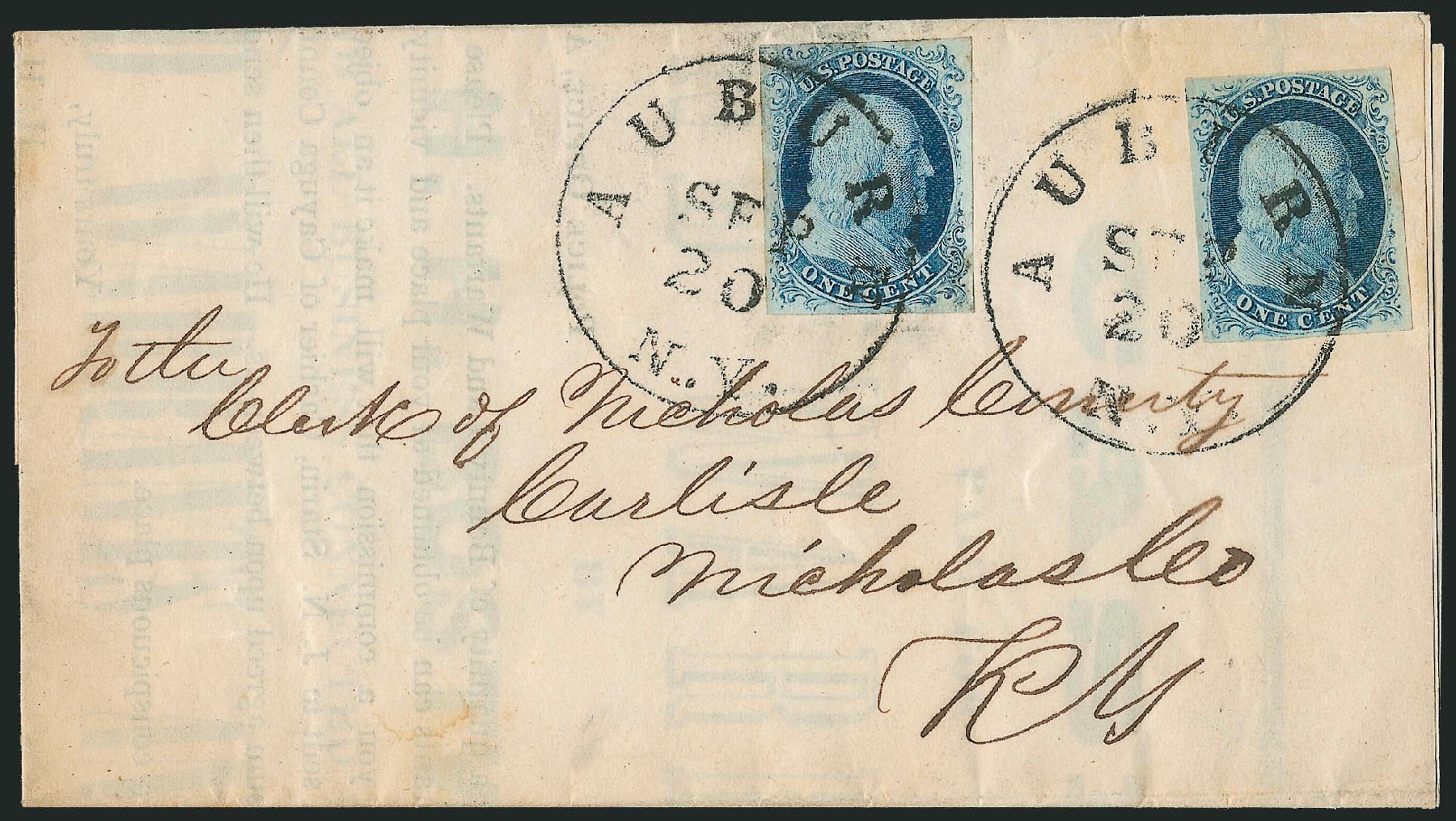Costs of US Stamp Scott Catalogue # 7 - 1c 1851 Franklin. Robert Siegel Auction Galleries, Sep 2010, Sale 994, Lot 626
