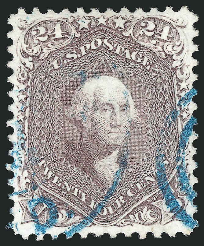 US Stamp Prices Scott 70 - 24c 1861 Washington. Robert Siegel Auction Galleries, Mar 2014, Sale 1067, Lot 1037