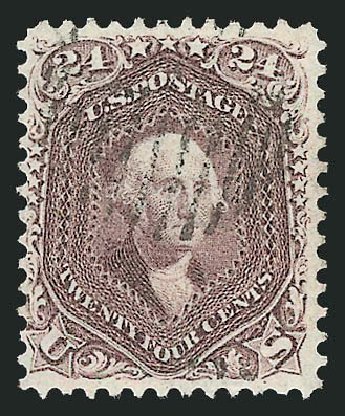 Price of US Stamp Scott Catalog 70: 24c 1861 Washington. Robert Siegel Auction Galleries, Oct 2008, Sale 963, Lot 507