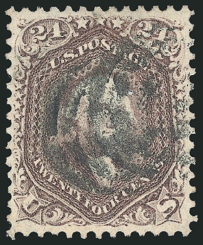 Values of US Stamp Scott # 70 - 24c 1861 Washington. Robert Siegel Auction Galleries, Sep 2009, Sale 976, Lot 1337