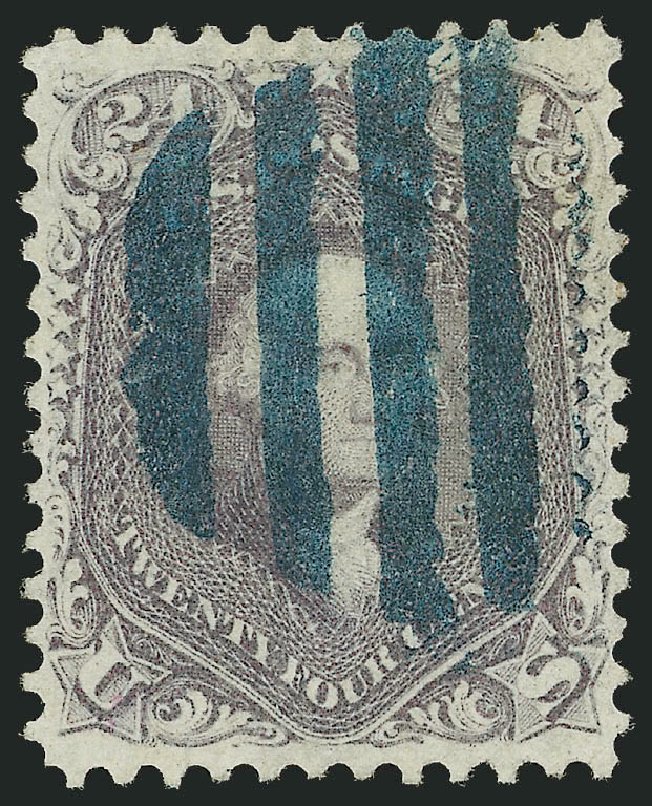 Values of US Stamp Scott Catalogue #70: 24c 1861 Washington. Robert Siegel Auction Galleries, Jun 2012, Sale 1024, Lot 118