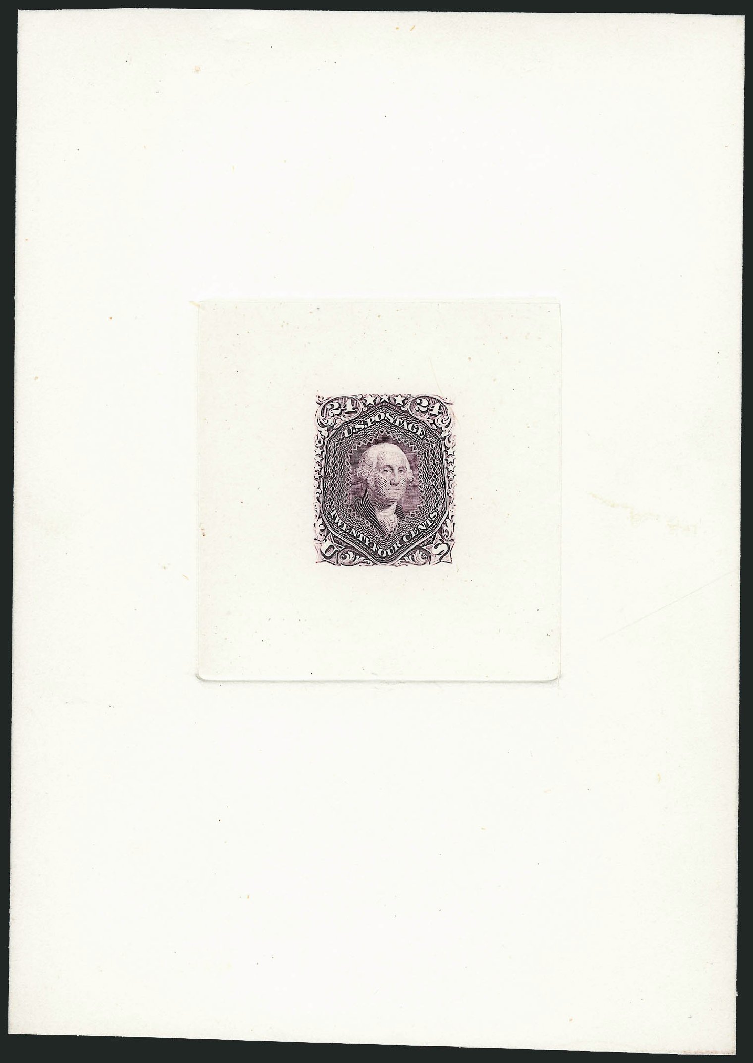 Prices of US Stamps Scott Catalogue 70 - 1861 24c Washington. Robert Siegel Auction Galleries, Dec 2014, Sale 1090, Lot 1008