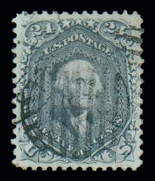 Price of US Stamp Scott # 70: 1861 24c Washington. Matthew Bennett International, Dec 2007, Sale 325, Lot 1519