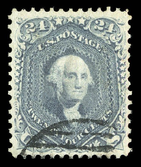 Prices of US Stamps Scott 70: 1861 24c Washington. Matthew Bennett International, Sep 2012, Sale 345, Lot 99