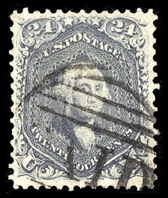 US Stamps Price Scott Catalog #70 - 24c 1861 Washington. Cherrystone Auctions, Apr 2014, Sale 201404, Lot 39
