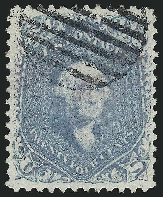 Cost of US Stamp Scott # 70 - 1861 24c Washington. Robert Siegel Auction Galleries, Mar 2012, Sale 1019, Lot 399