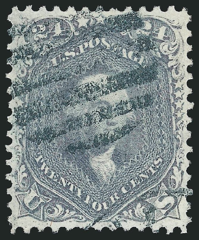 Cost of US Stamps Scott #70: 1861 24c Washington. Robert Siegel Auction Galleries, Oct 2012, Sale 1032, Lot 3129