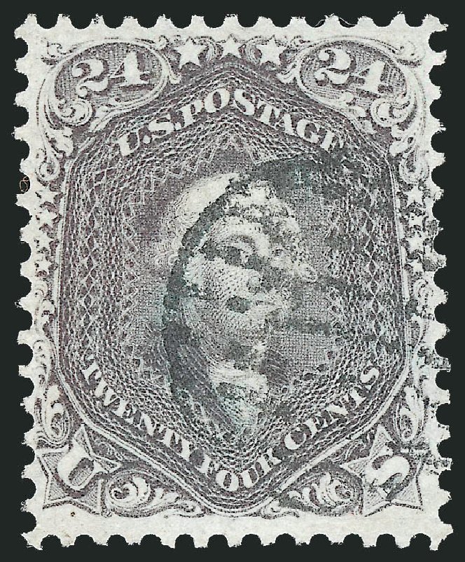 Values of US Stamp Scott #70: 24c 1861 Washington. Robert Siegel Auction Galleries, Dec 2014, Sale 1090, Lot 1199