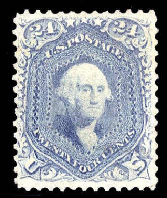 US Stamp Value Scott 70 - 24c 1861 Washington. Cherrystone Auctions, Nov 2009, Sale 200911, Lot 3040