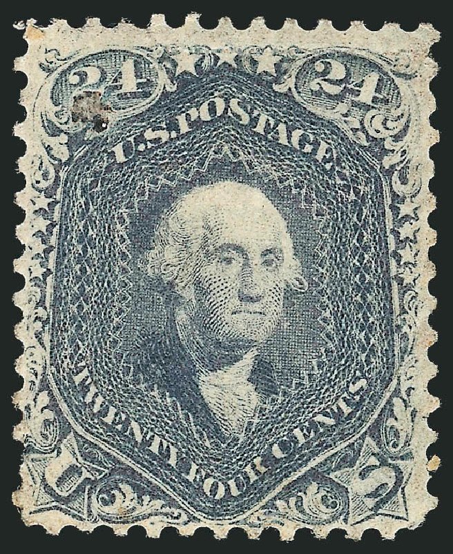 US Stamps Price Scott Catalogue # 70: 1861 24c Washington. Robert Siegel Auction Galleries, Nov 2013, Sale 1061, Lot 3480