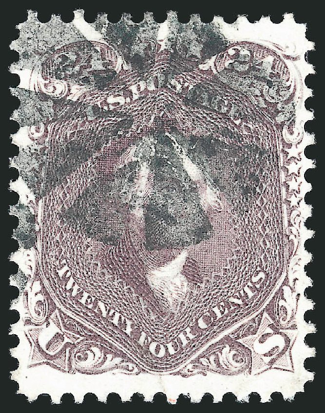 Price of US Stamps Scott # 70 - 1861 24c Washington. Robert Siegel Auction Galleries, Dec 2013, Sale 1062, Lot 210