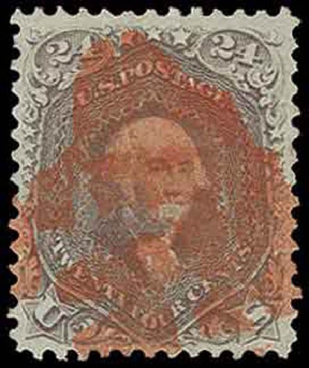 US Stamps Price Scott Catalogue # 70 - 24c 1861 Washington. H.R. Harmer, Nov 2013, Sale 3004, Lot 1061