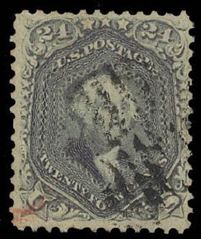 Prices of US Stamp Scott Catalog # 70: 24c 1861 Washington. Daniel Kelleher Auctions, Sep 2013, Sale 639, Lot 3181