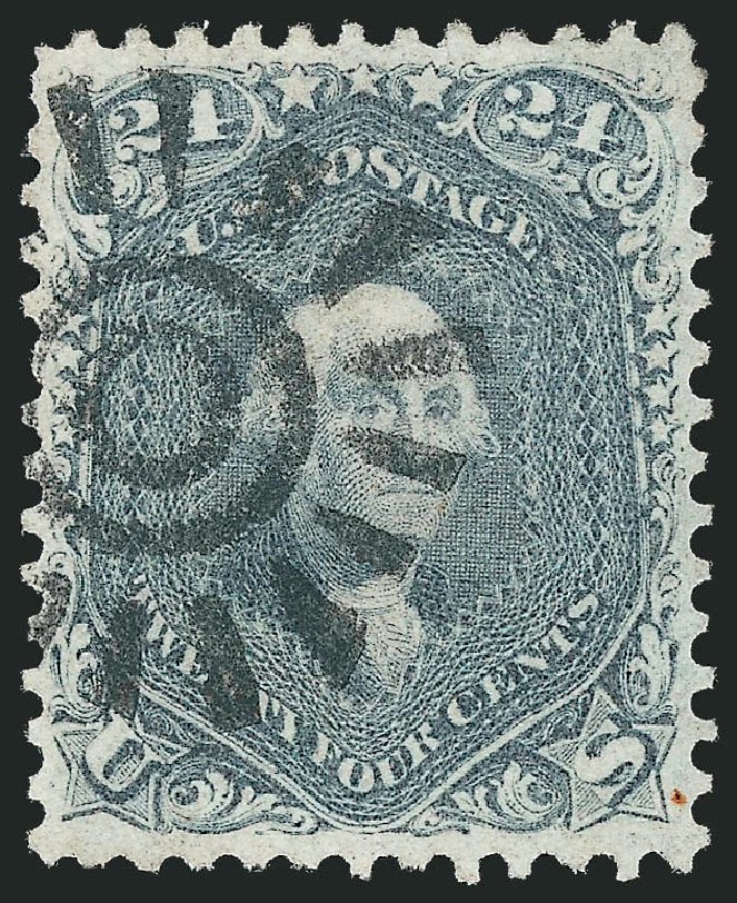 Values of US Stamps Scott Cat. #70: 1861 24c Washington. Robert Siegel Auction Galleries, Nov 2013, Sale 1061, Lot 3481