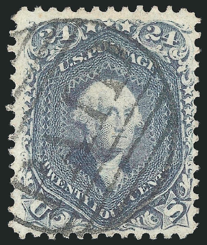 Values of US Stamps Scott Cat. 70 - 24c 1861 Washington. Robert Siegel Auction Galleries, Dec 2013, Sale 1062, Lot 231