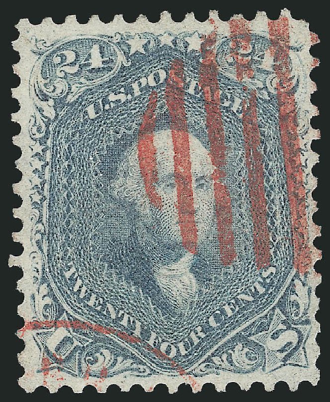 Prices of US Stamp Scott Catalogue #70 - 24c 1861 Washington. Robert Siegel Auction Galleries, Mar 2014, Sale 1067, Lot 1041