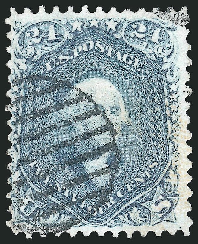 Prices of US Stamps Scott #70 - 1861 24c Washington. Robert Siegel Auction Galleries, Sep 2014, Sale 1078, Lot 171