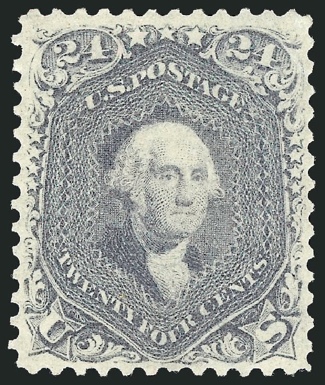 Cost of US Stamp Scott Catalogue # 70: 24c 1861 Washington. Robert Siegel Auction Galleries, Oct 2008, Sale 963, Lot 511