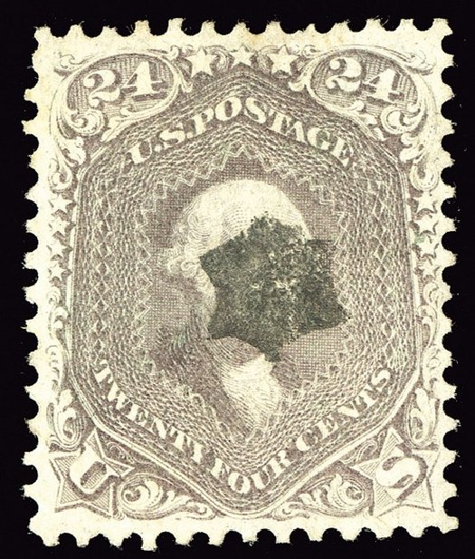 US Stamps Prices Scott Catalog # 70: 24c 1861 Washington. Spink Shreves Galleries, May 2014, Sale 148, Lot 81