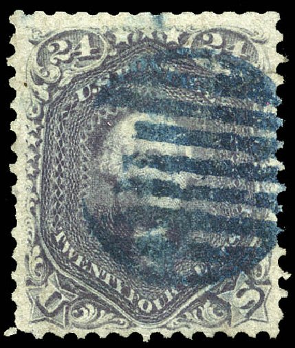 Value of US Stamps Scott Catalog #70 - 24c 1861 Washington. Matthew Bennett International, May 2014, Sale 350, Lot 124