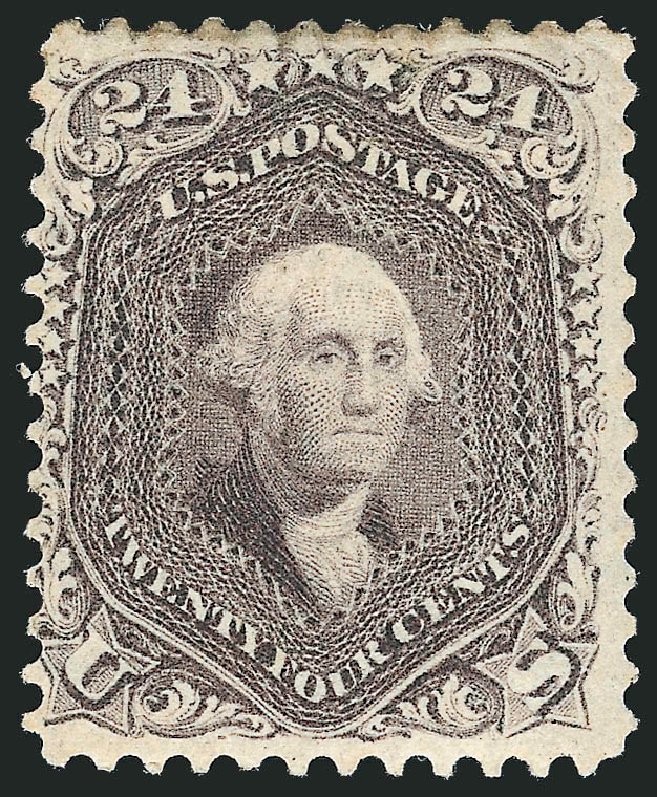 Costs of US Stamp Scott # 70 - 24c 1861 Washington. Robert Siegel Auction Galleries, Jun 2011, Sale 1011, Lot 444