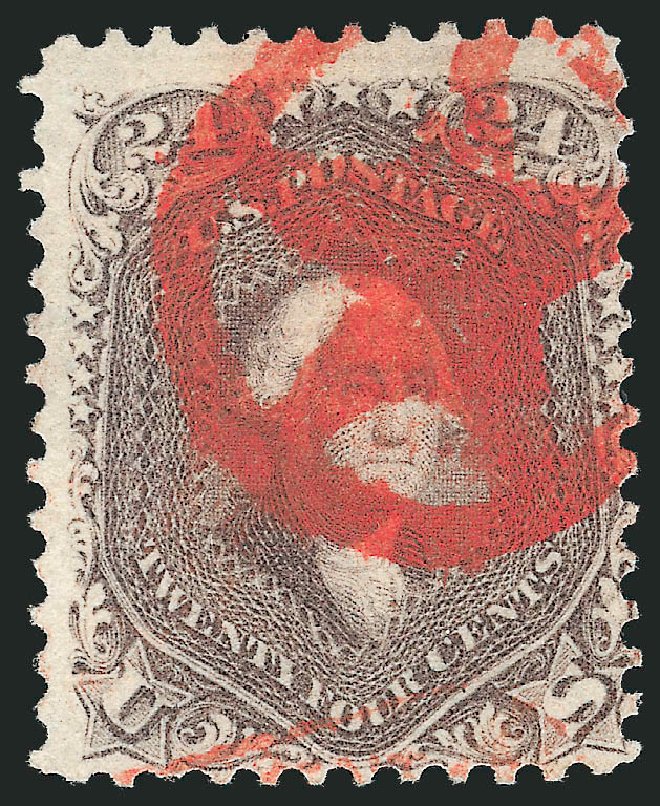 US Stamps Price Scott 70 - 1861 24c Washington. Robert Siegel Auction Galleries, Dec 2013, Sale 1062, Lot 214